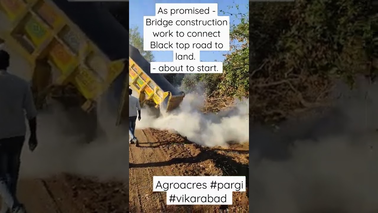 Fulfilling the promise 🤘 #Agroacres #realestateinvesting #pargi #vikarabad #kodangal #kosgi