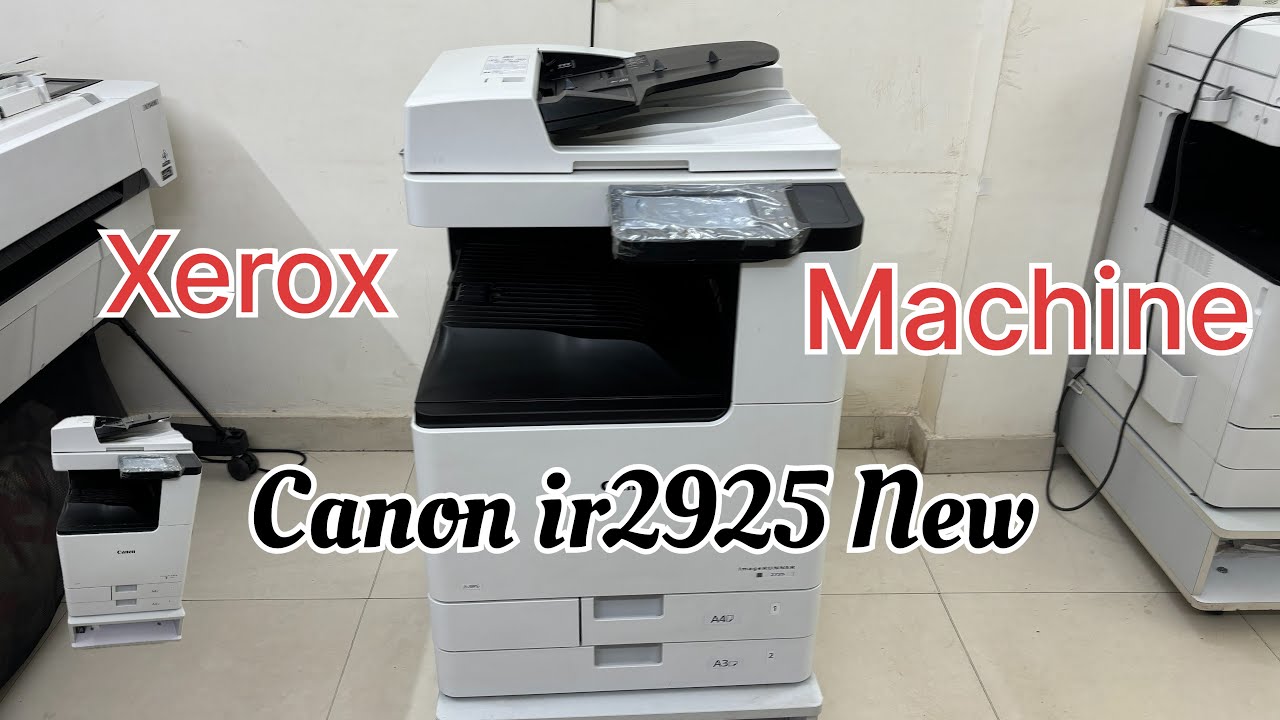 Canon lR 2925 New Xerox machine l l ￼ full detail l l canon ￼ copy quality ll