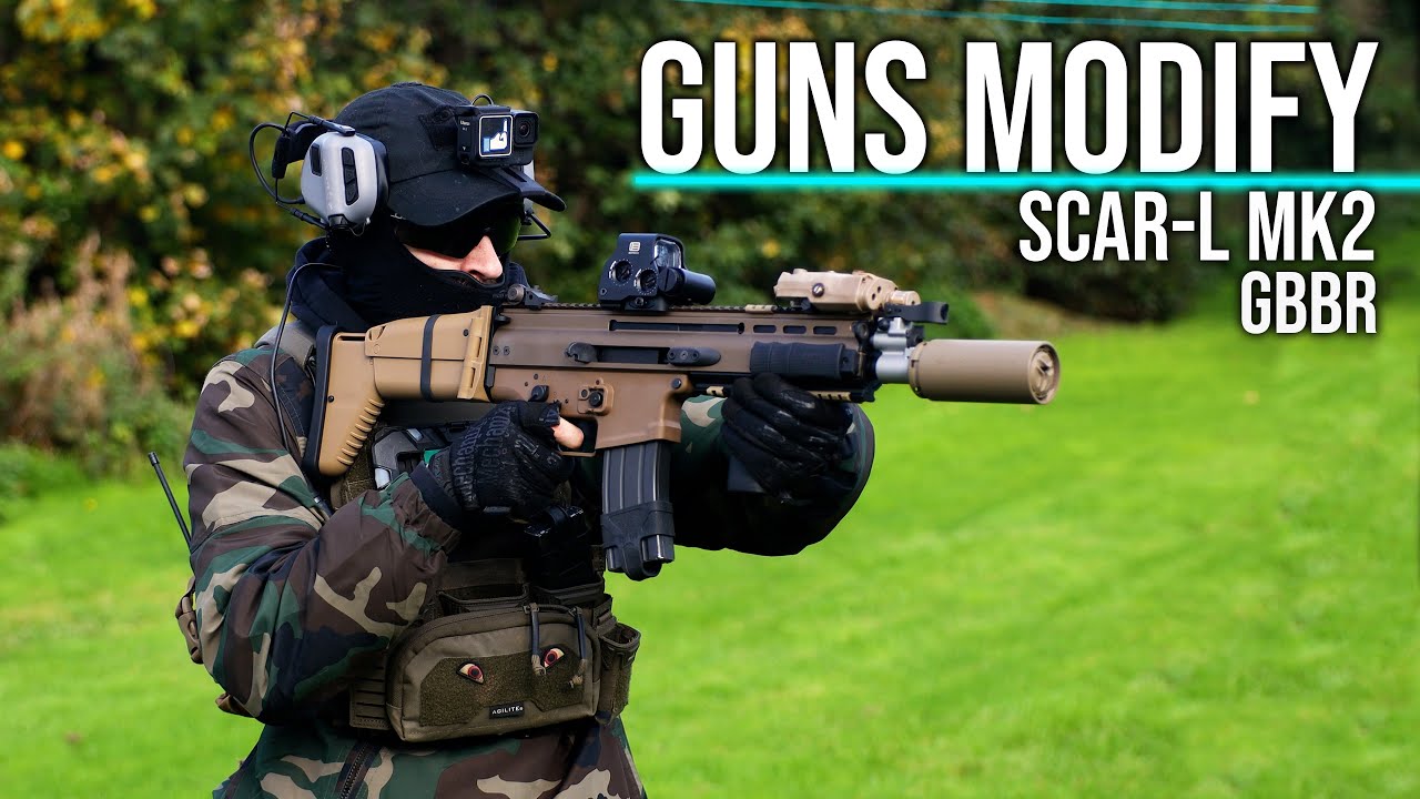 Guns Modify SCAR-L MK2 MWS GBBR!!🔥 | Tan Version |
