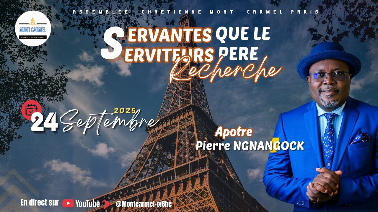 Servante et serviteur que le Père recherche avec l'apôtre Pierre NGNANGOCK