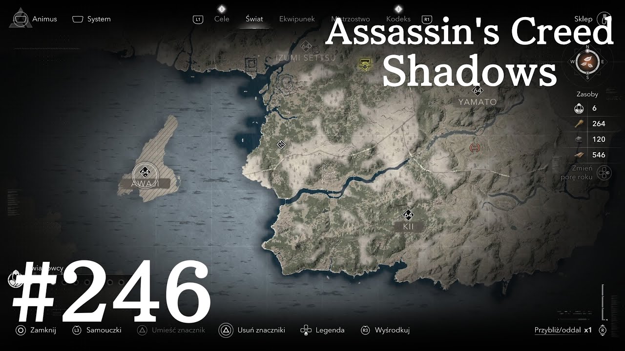 Assassin's Creed Shadows PL odc.246 - Claws of Awaji: Wersja 1.1.1 oraz Anomalia