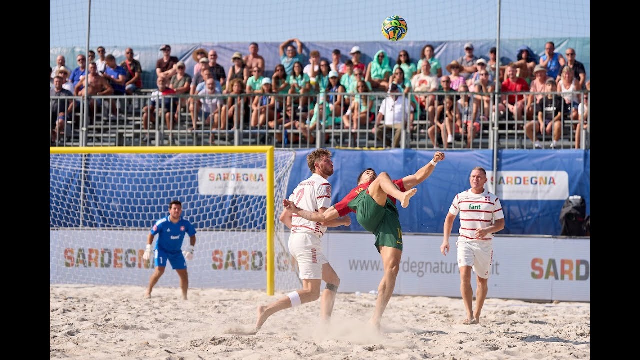 Portugal vs. Denmark Euro Beach Soccer League Superfinal Alghero 2024 - BEST GOALS🏆🔥