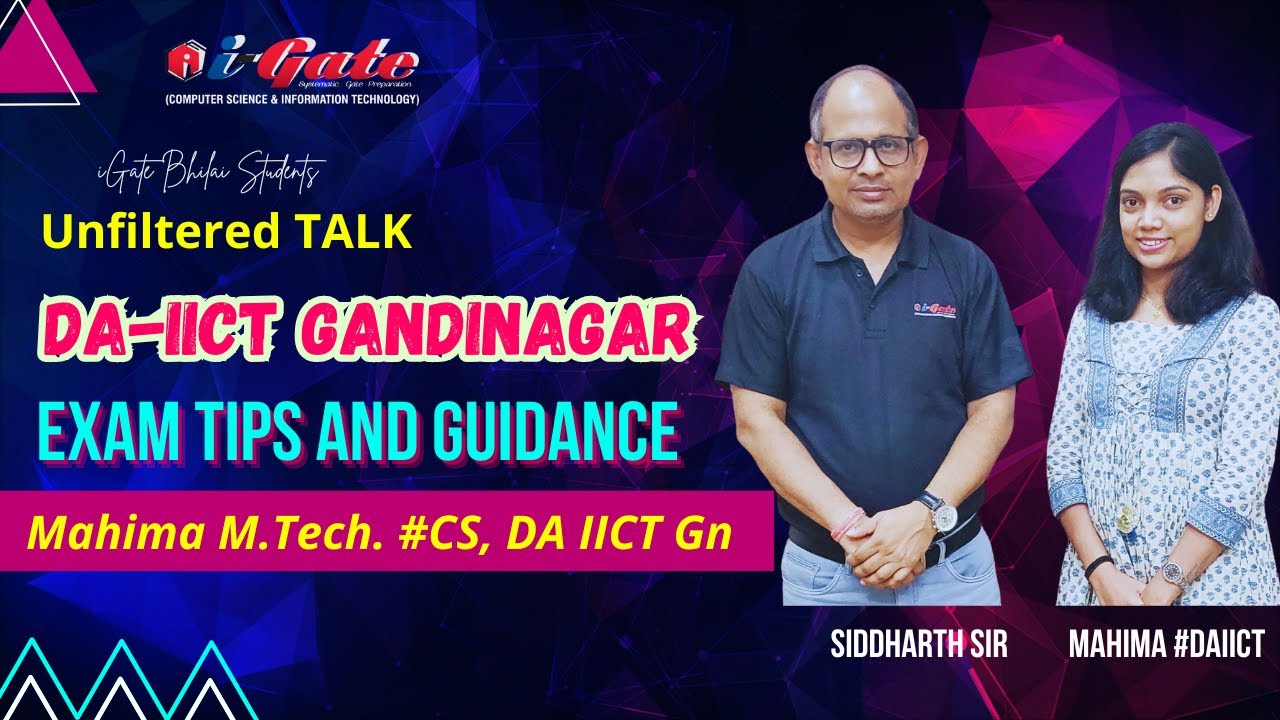 DA-IICT 2025: Exam Tips, Syllabus, Pattern, Duration & Top Colleges | Siddharth Sir, Mahima & Vraj