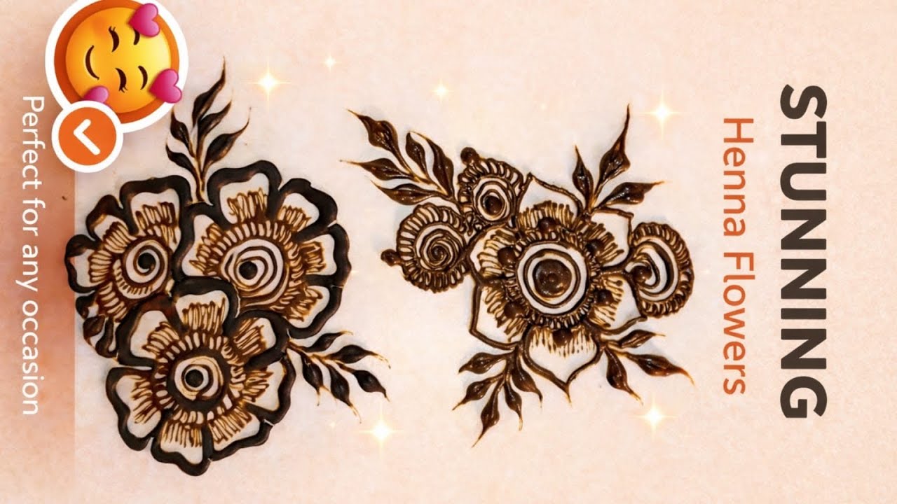 Simple flower design #youtube #live @live 