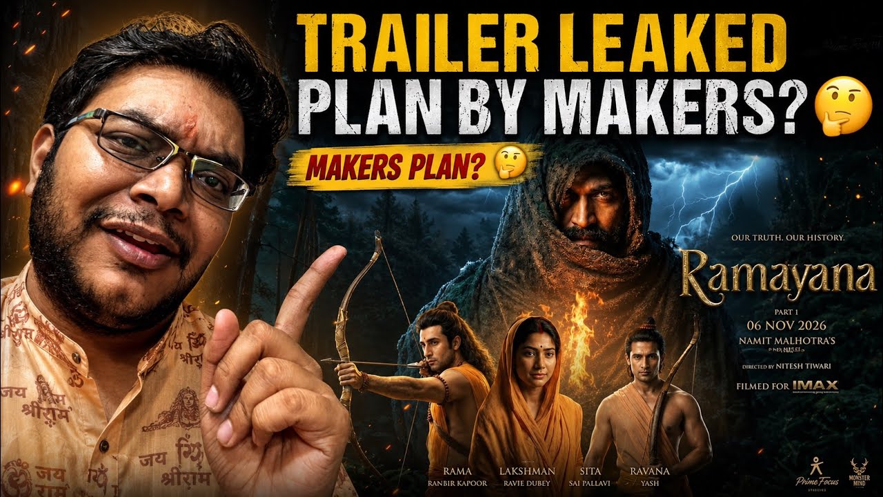 RAMAYANA PART 1 TRAILER LEAKED BY MAKERS? | PROMOTIONAL STRATEGY PLAN? | RAMAYANAM TRAILER REVIEW | 