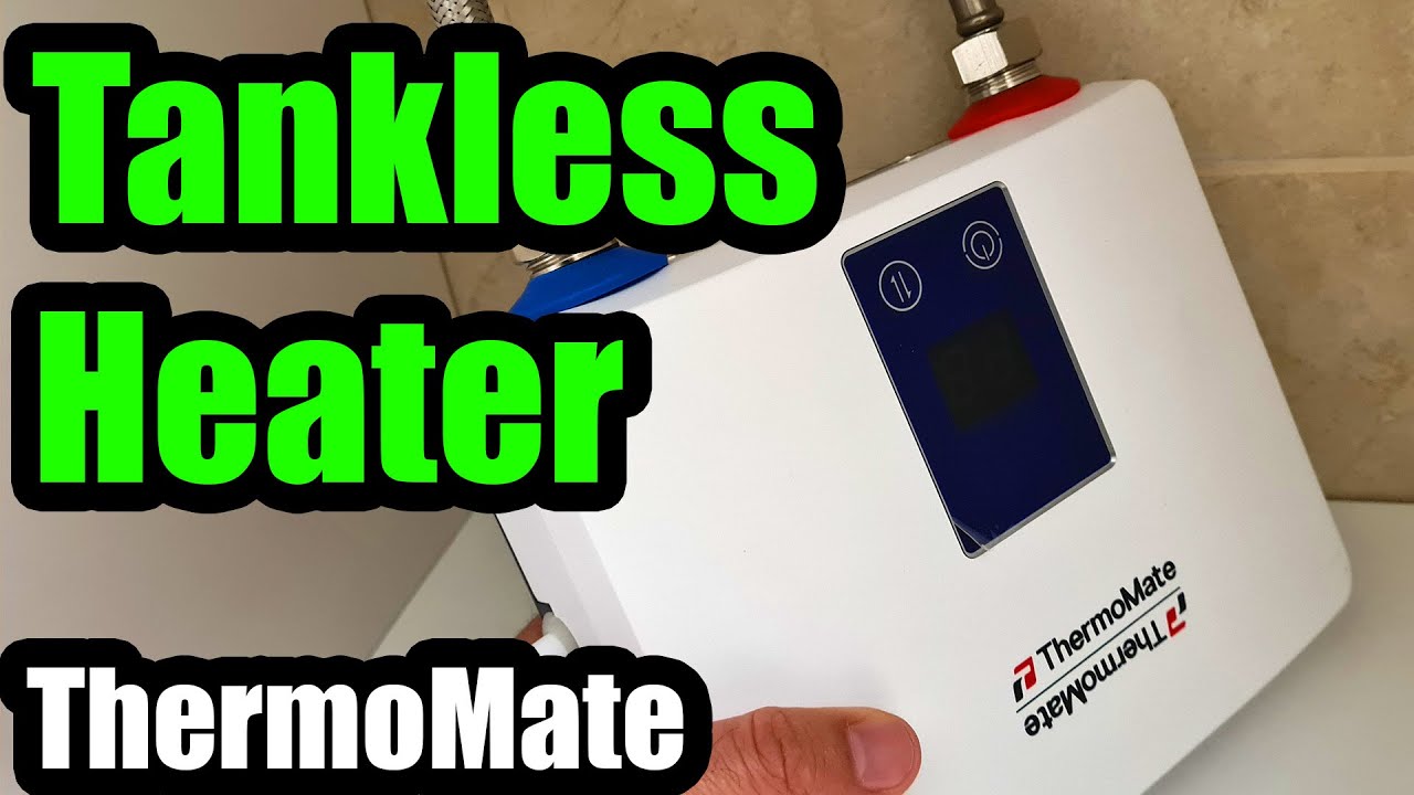 ThermoMate ET035-DE, Tankless Electric On Demand Hot Water Heater | 3.5kW