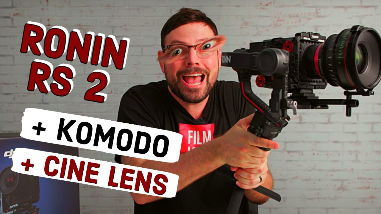 RED Komodo Ronin RS2 Footage with CINEMA Lens! (DJI Ronin RS2 Setup)