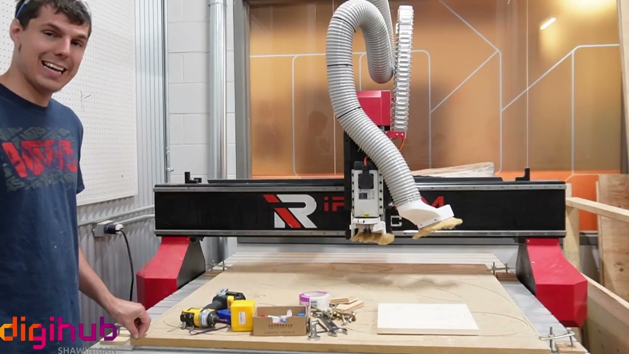 Formation CNC 1 sur la Iridium CNC du Lab du DigiHub