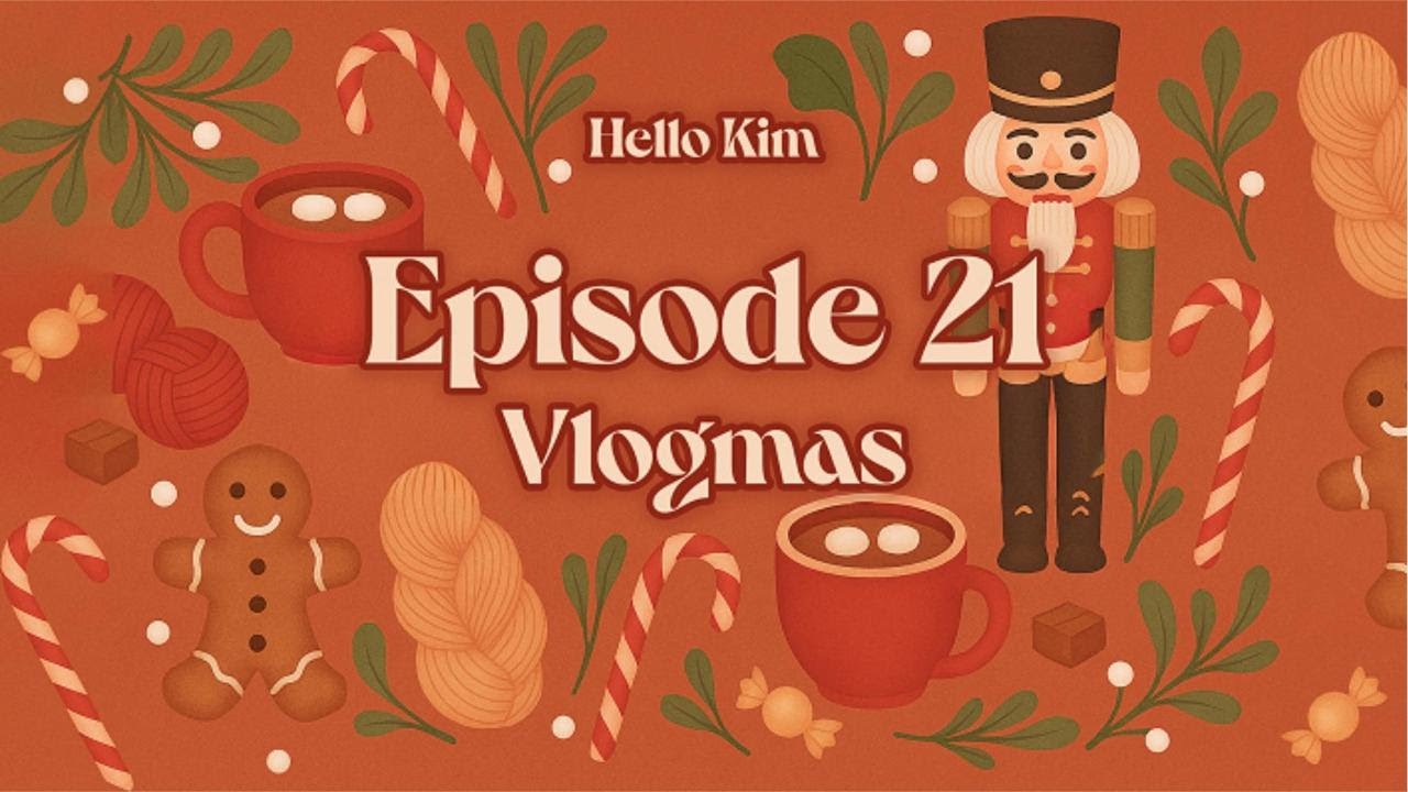 Ma dernière commande de laine teintée de l'année | Vlogmas 2025 ep 21
