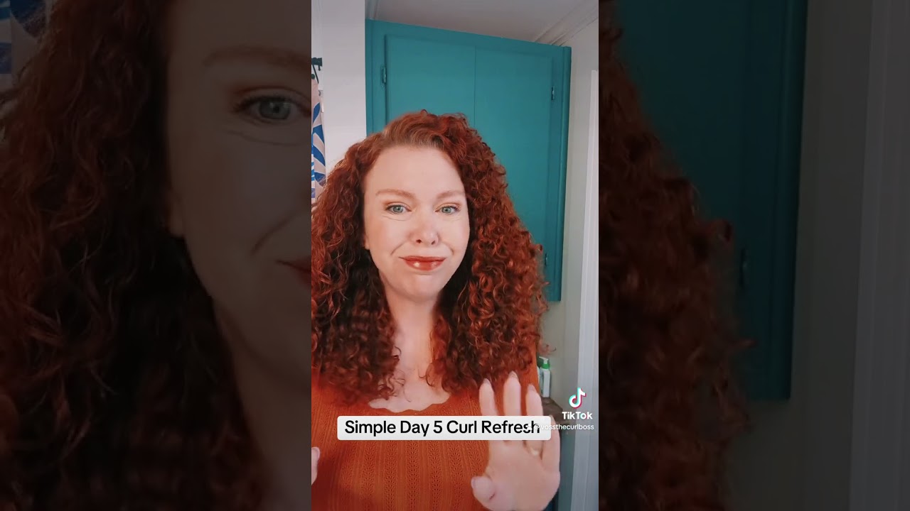 Come refresh Day 5 curls with me.