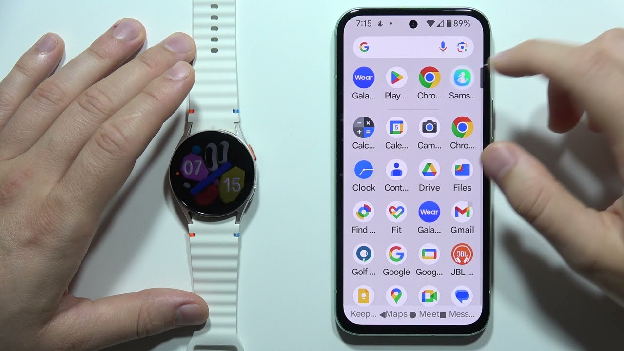 SAMSUNG Galaxy Watch 7: как подключиться к приложению Strava?