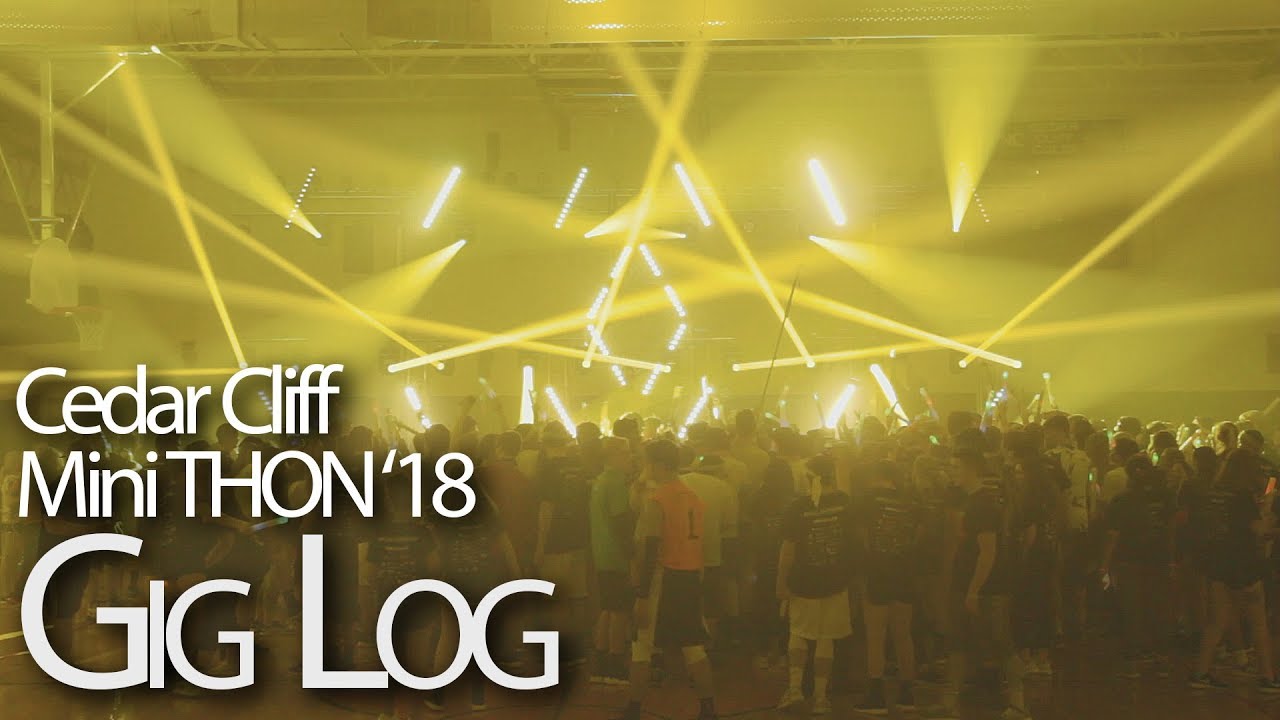 Cedar Cliff High School Mini THON 2018 DJ Gig Log