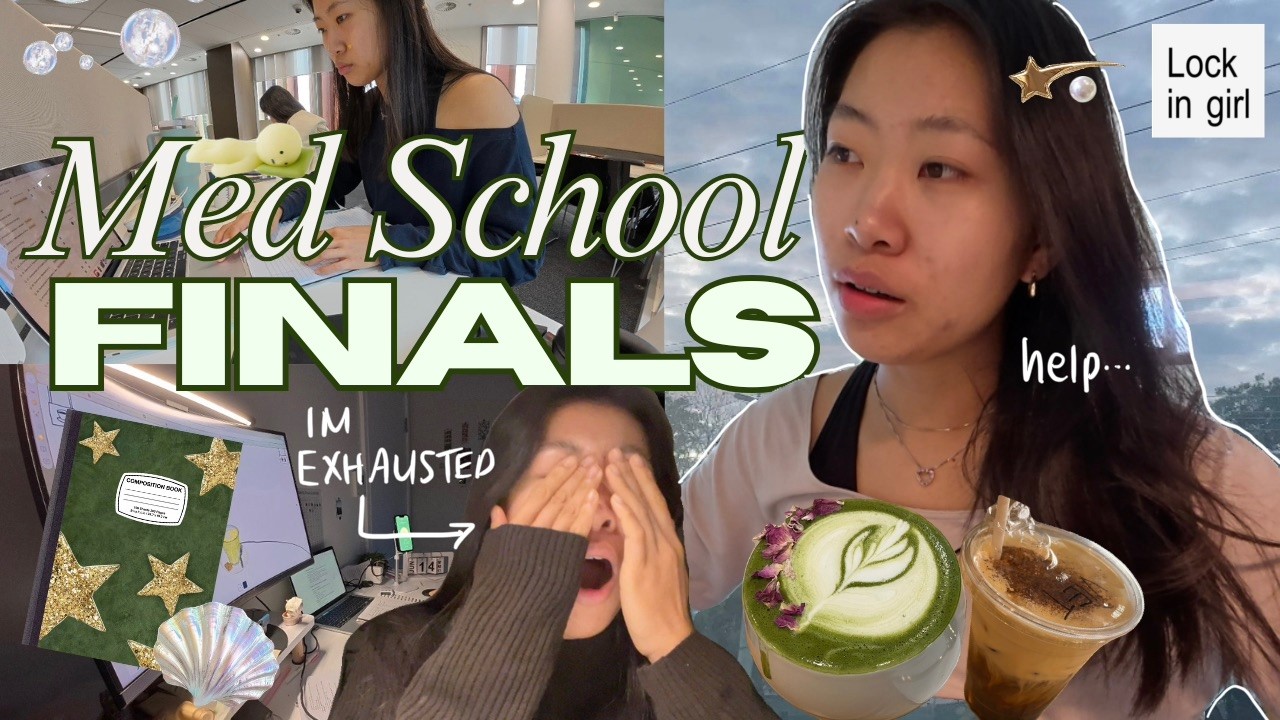 MED SCHOOL FINAL EXAM vlog FINALE 🎊 | final GRIND, endless questions, lack of motivation, STRESSS