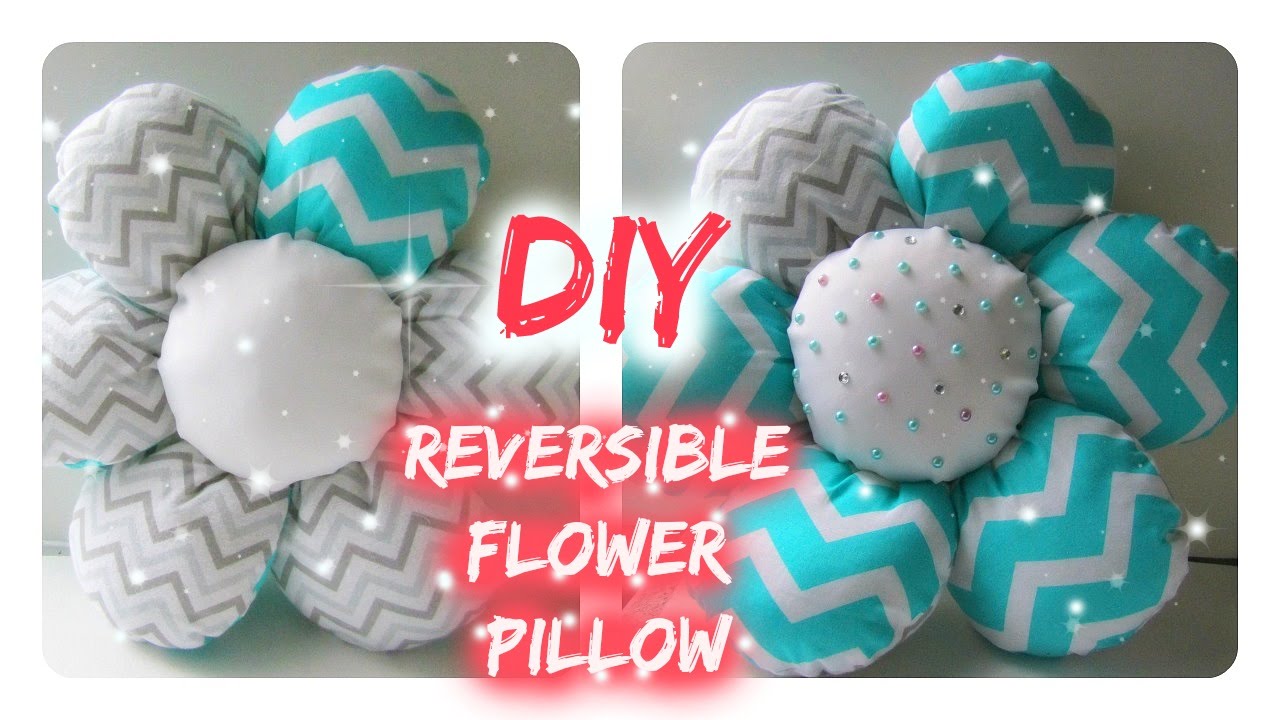 DIY Easy Flower Pillow