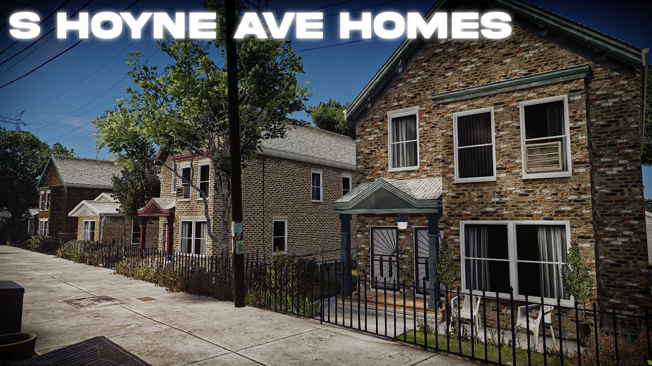 Hoyne Ave Chicago Hood + Shopping Plaza | FiveM Hoods/MLO