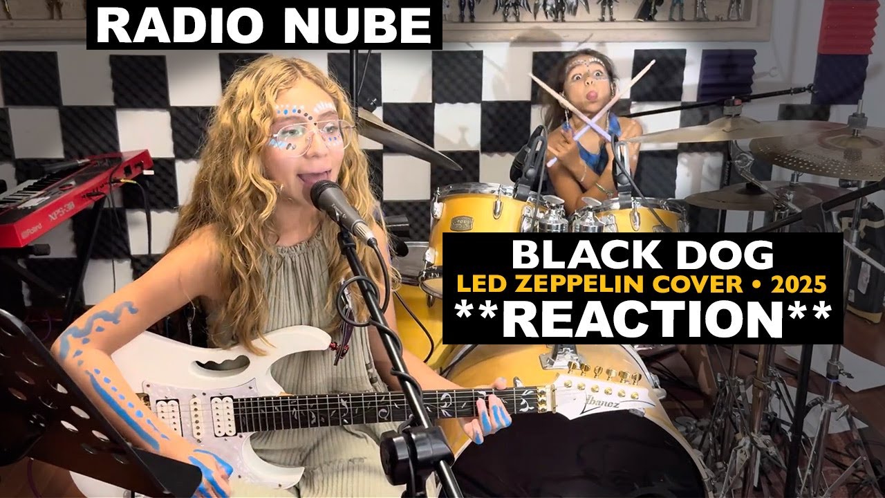Musicians REACT to Radio Nube: Black Dog (Led Zeppelin cover 2025)