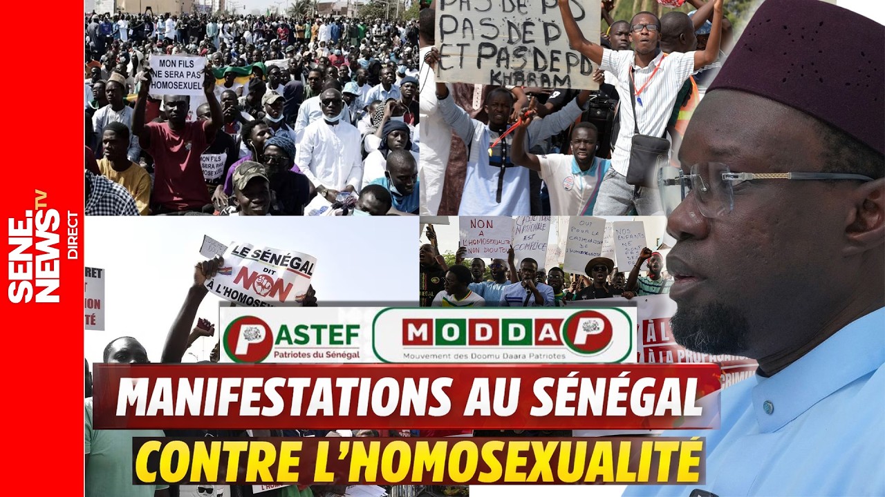 DIRECT : Suivez la marche de soutien à Ousmane Sonko contre les homosexuels