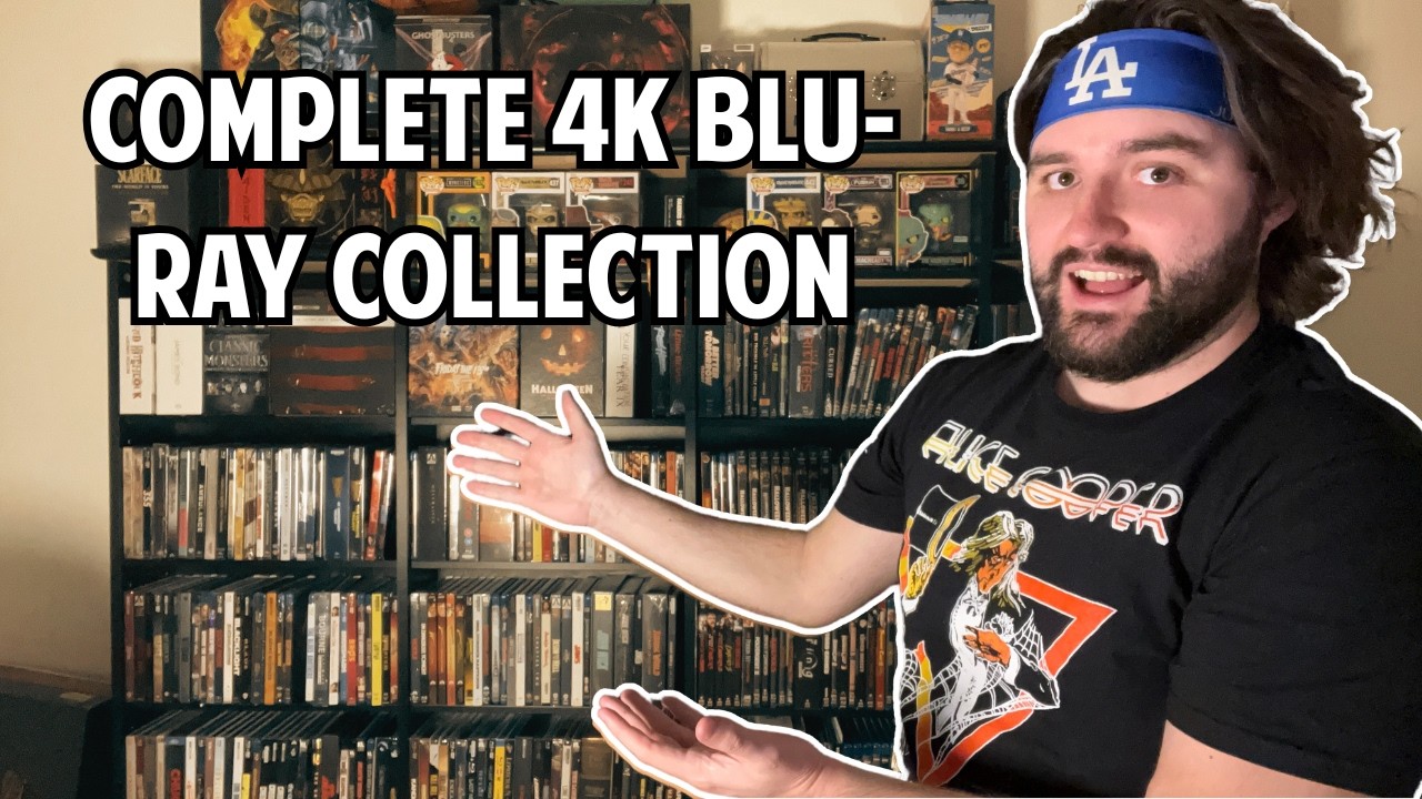 My Entire Blu-Ray/4K Collection - Post Fire Update