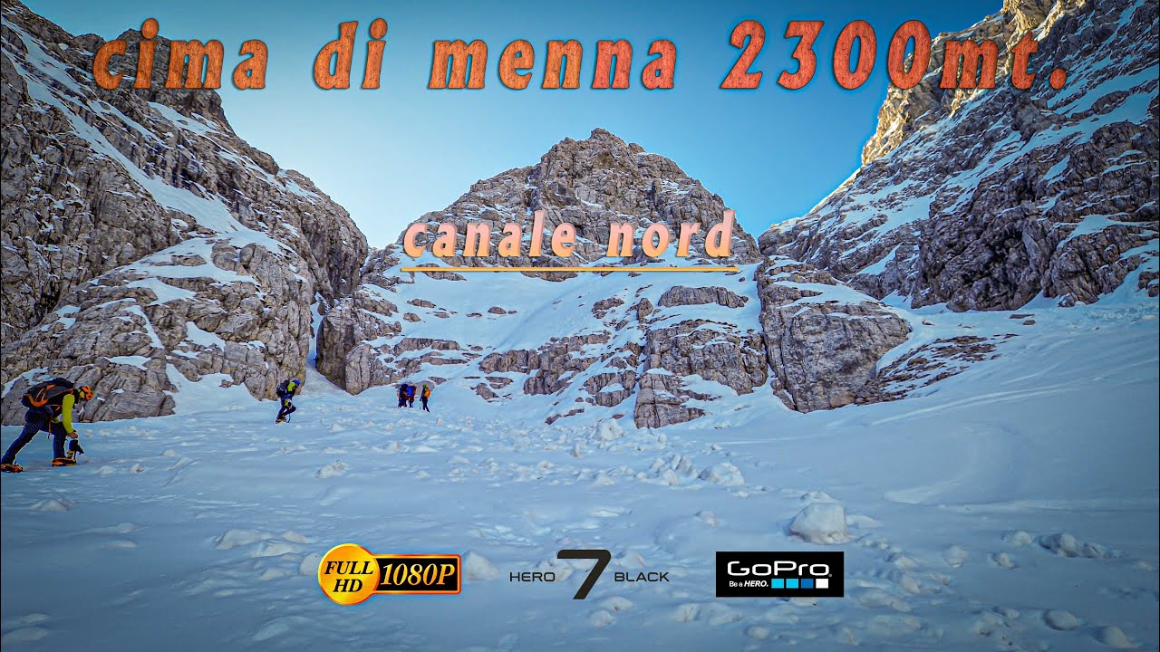 CANALE NORD CIMA DI MENNA 25/03/23