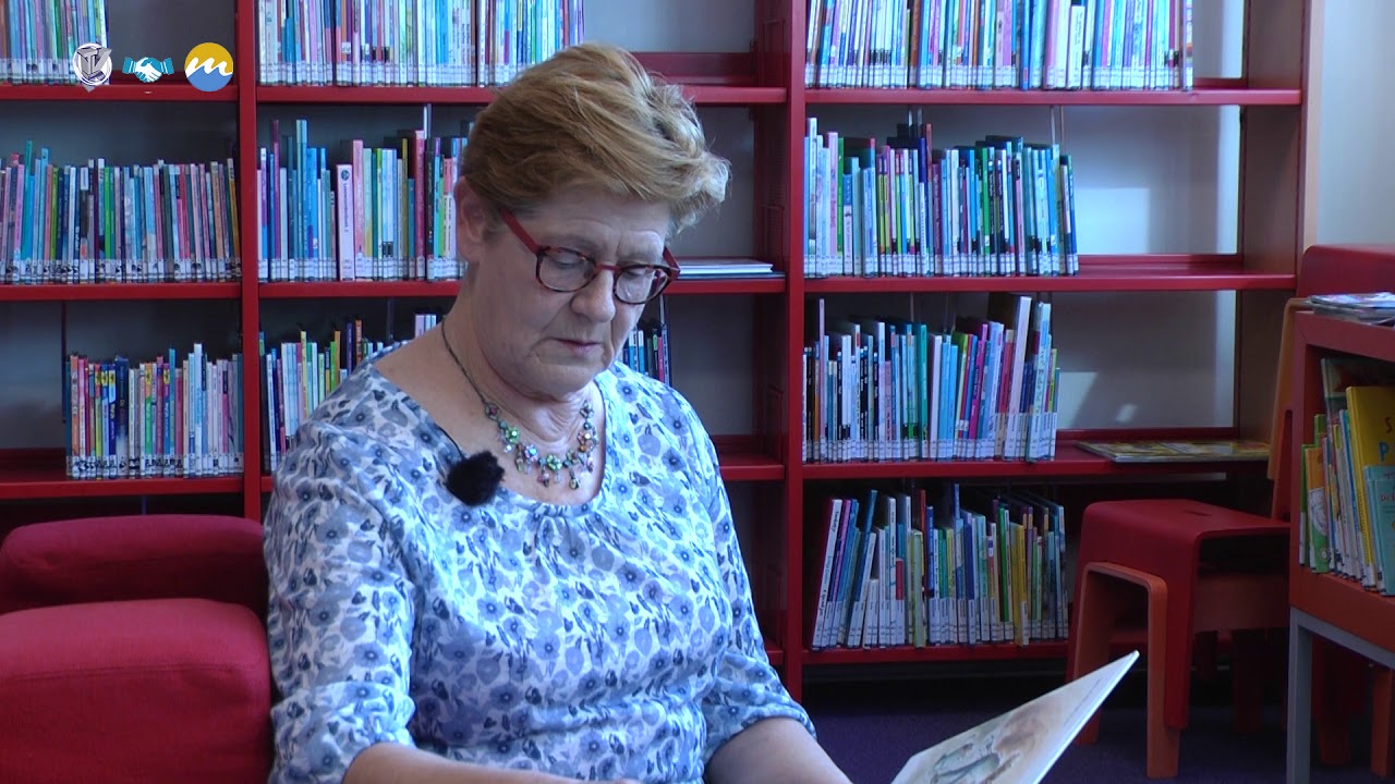 Voorleeshoekje Mama heeft het druk