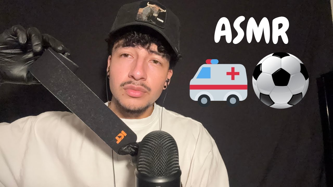 ASMR Medico de Futbol Roleplay