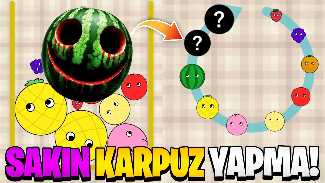 BU KARPUZA SAKIN GÜVENMEYİN! Bay Karpuz Geldi!