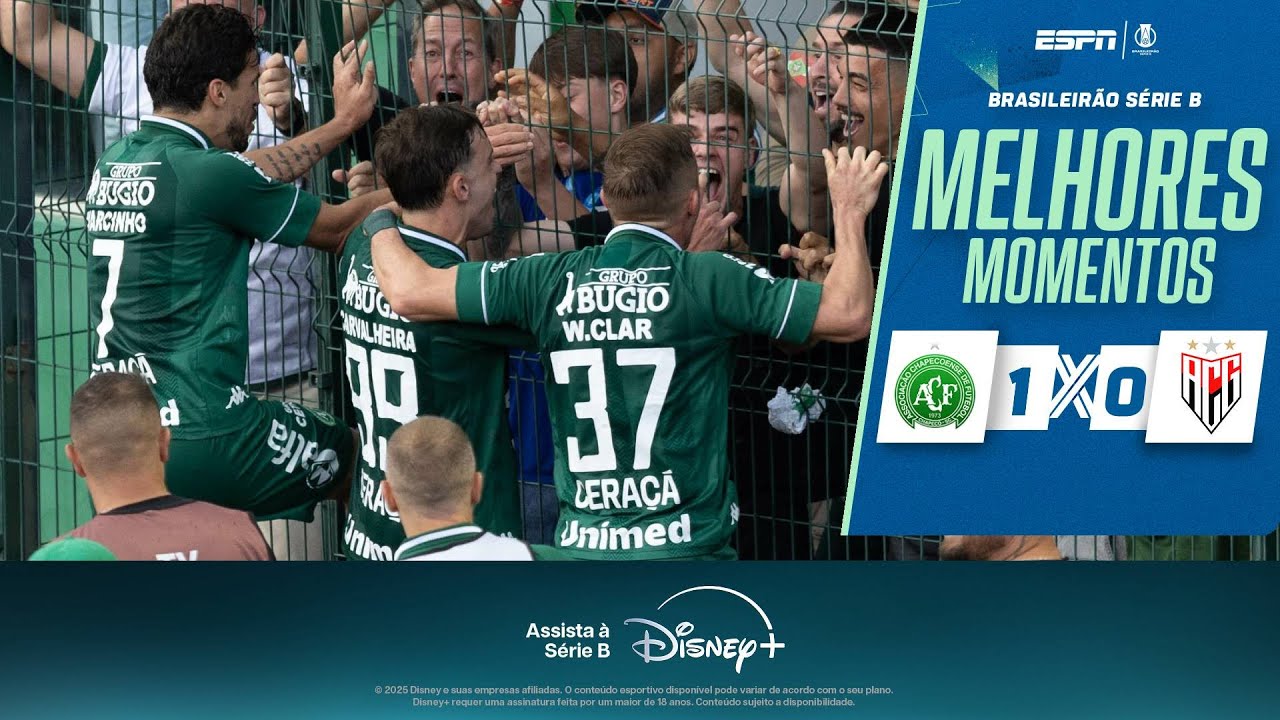 CHAPECOENSE BATE O ATLÉTICO-GO NA ARENA CONDÁ E RETORNA À SÉRIE A DO BRASILEIRÃO | MELHORES MOMENTOS
