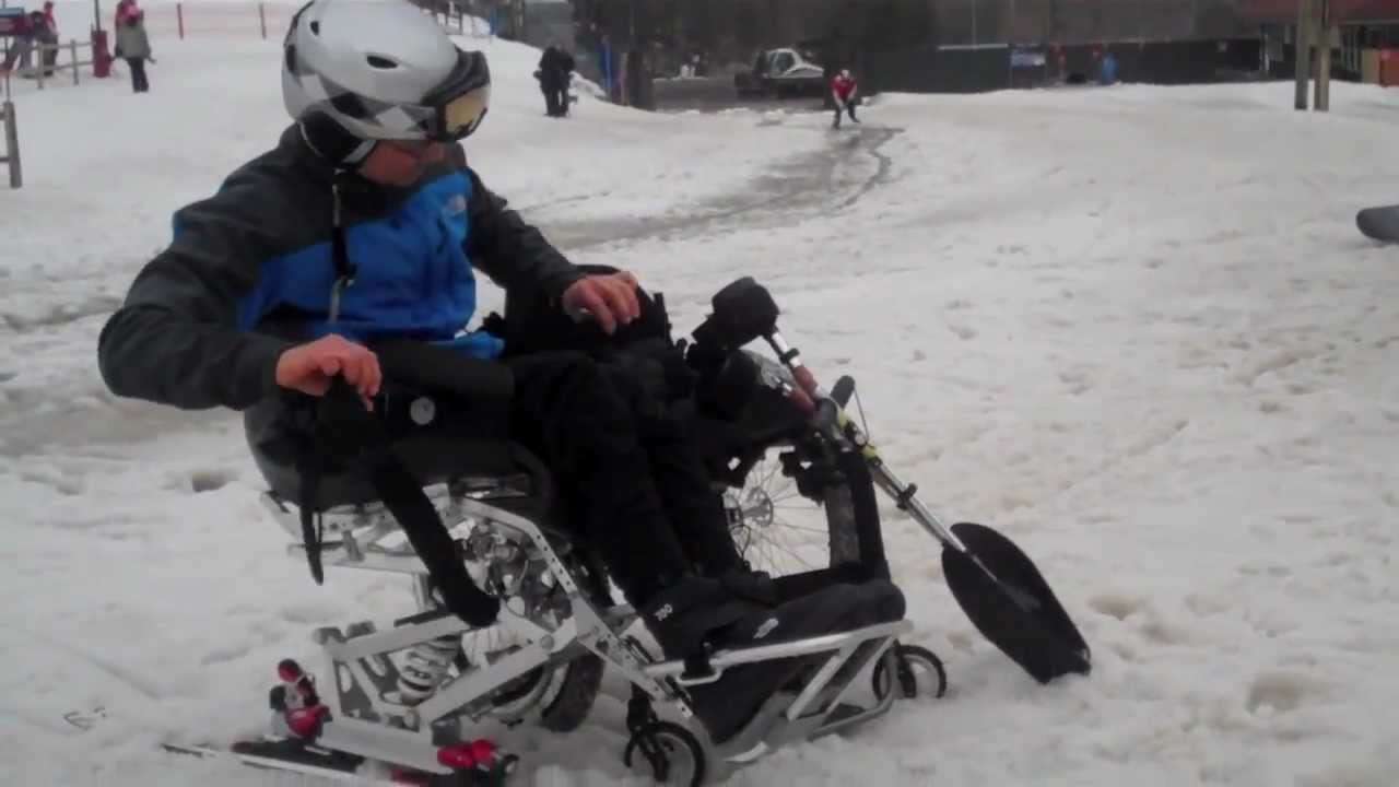 Transfer From Wheelchair To Mono ski