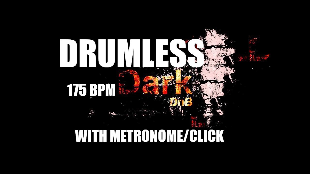 DARK DRUM AND BASS DRUMLESS BACKING TRACK