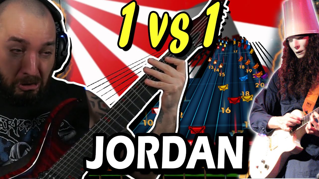 1vs1 VERSUS BUCKETHEAD - Jordan | Rocksmith Guitar Cover