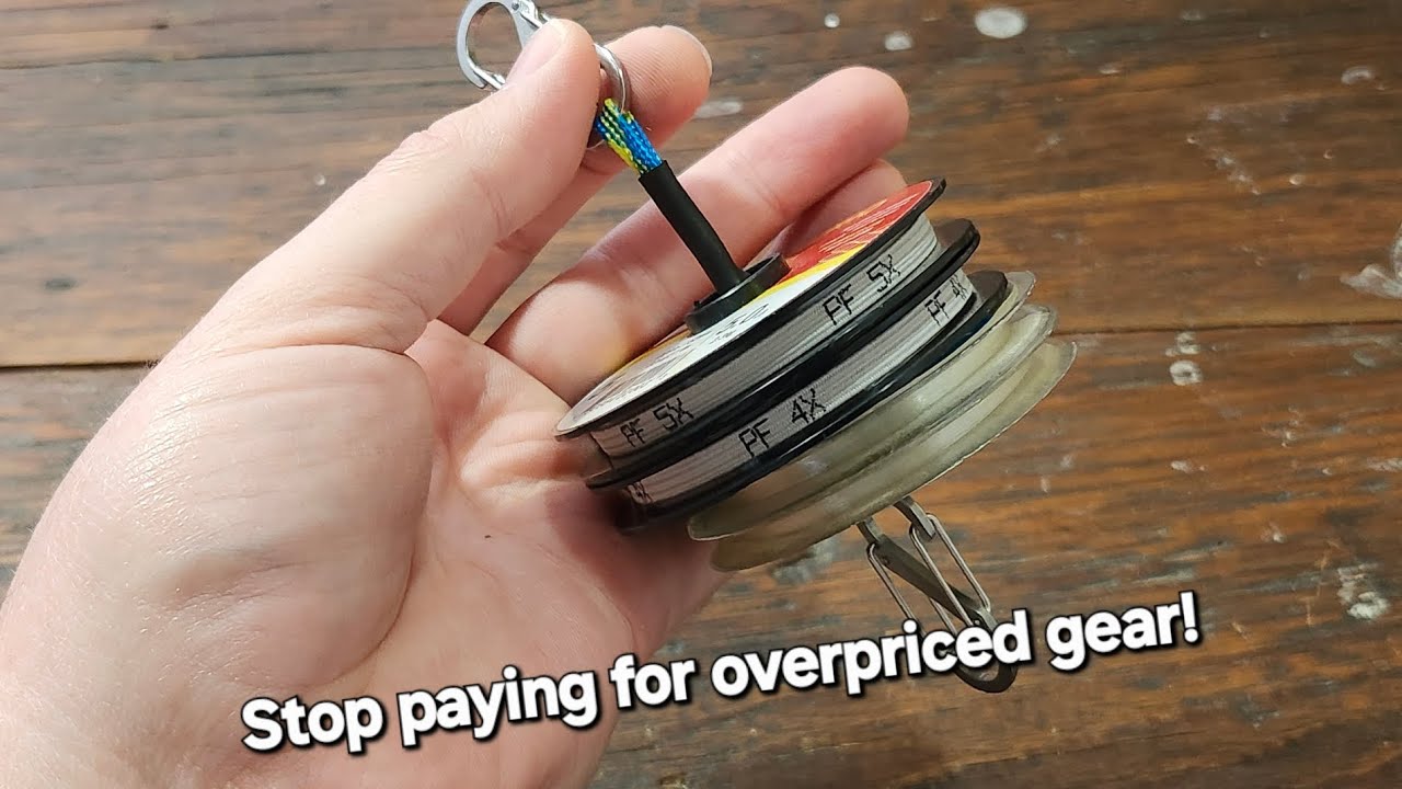 Build your own tippet holder for fly fishing. Stop overpaying for gear!