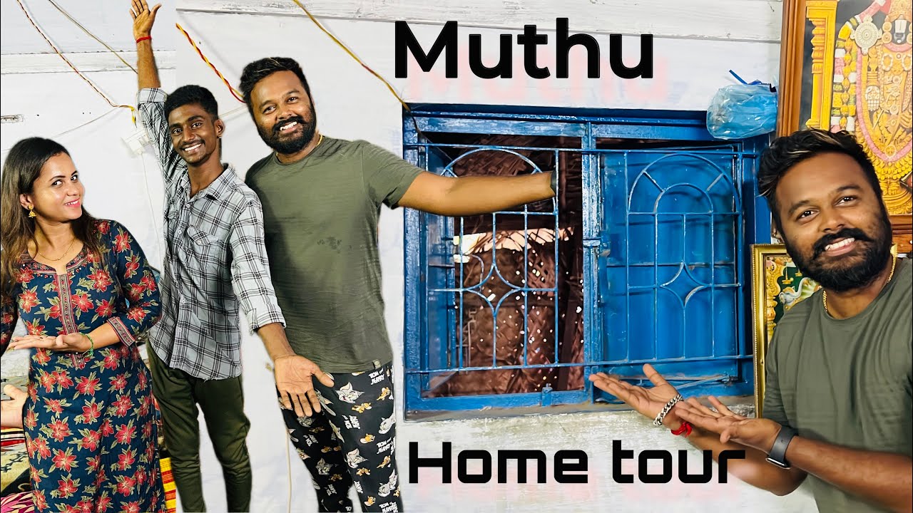 கிராமத்து Home tour 🏡 Muthu வீடு | Fun Village Series | Hussain Manimegalai
