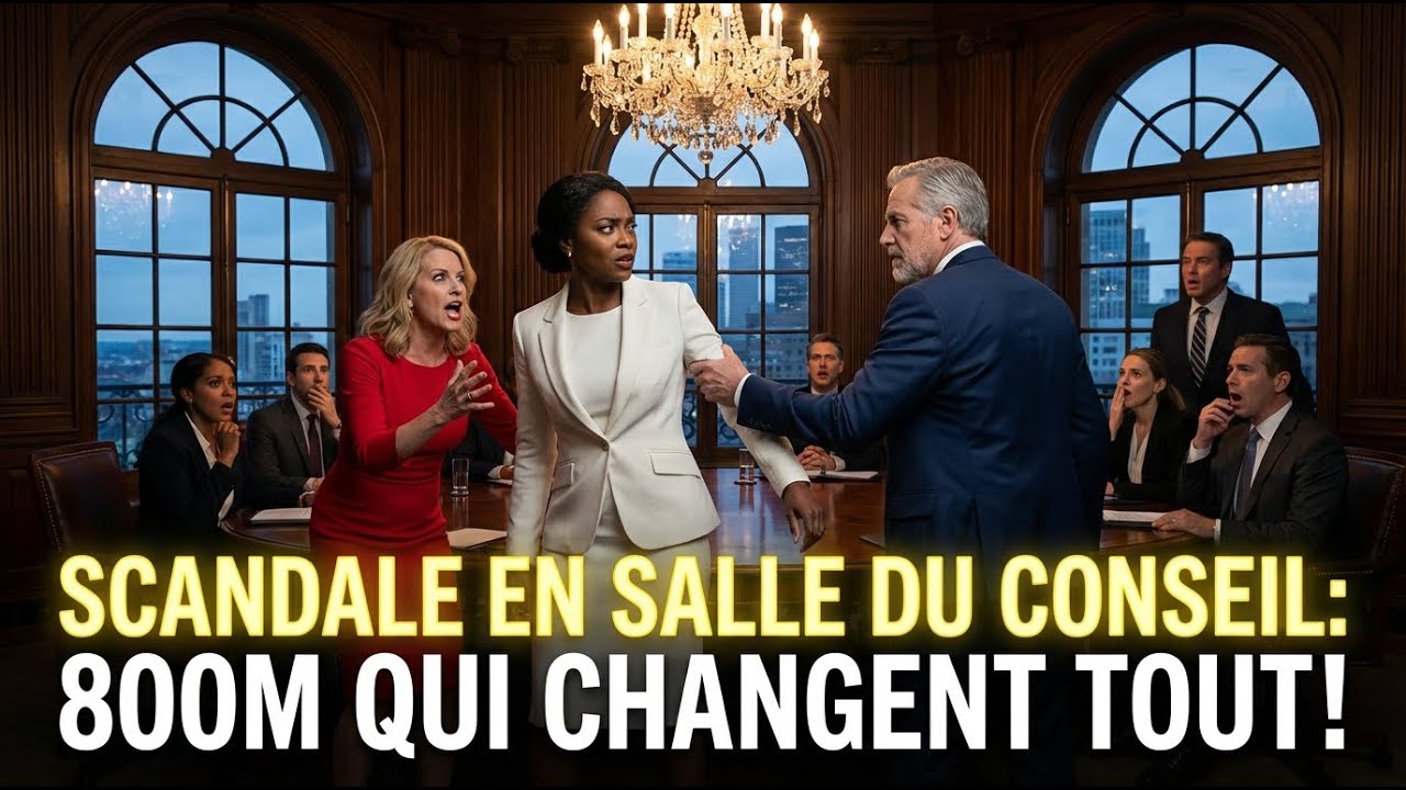 Une PDG Noire RÉVÉLÉE et TRAÎNÉE DE FORCE — Son INCROYABLE Signature d'Investissement de 800M$ C..