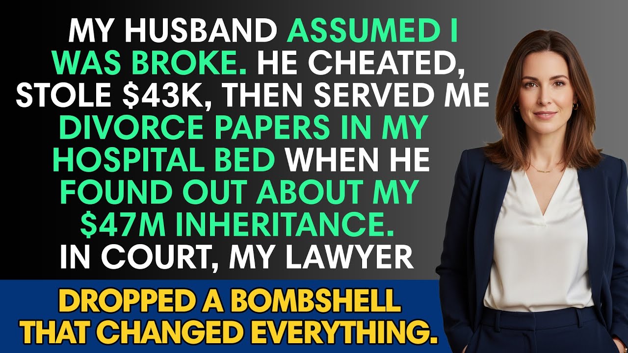My Husband Assumed I Was Broke.He Cheated, Stole $43K, Then Served Me Divorce Papers in My ...