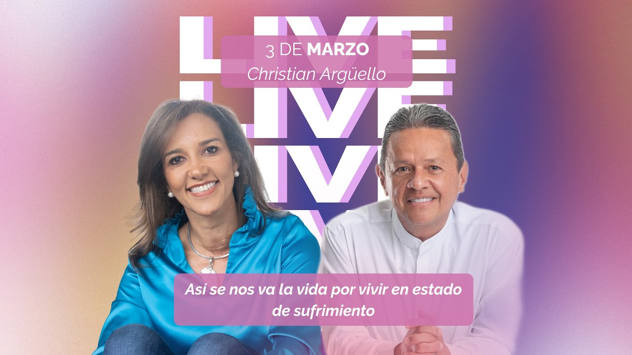 Así se nos va la vida por vivir en estado de sufrimiento - Christian Argüello