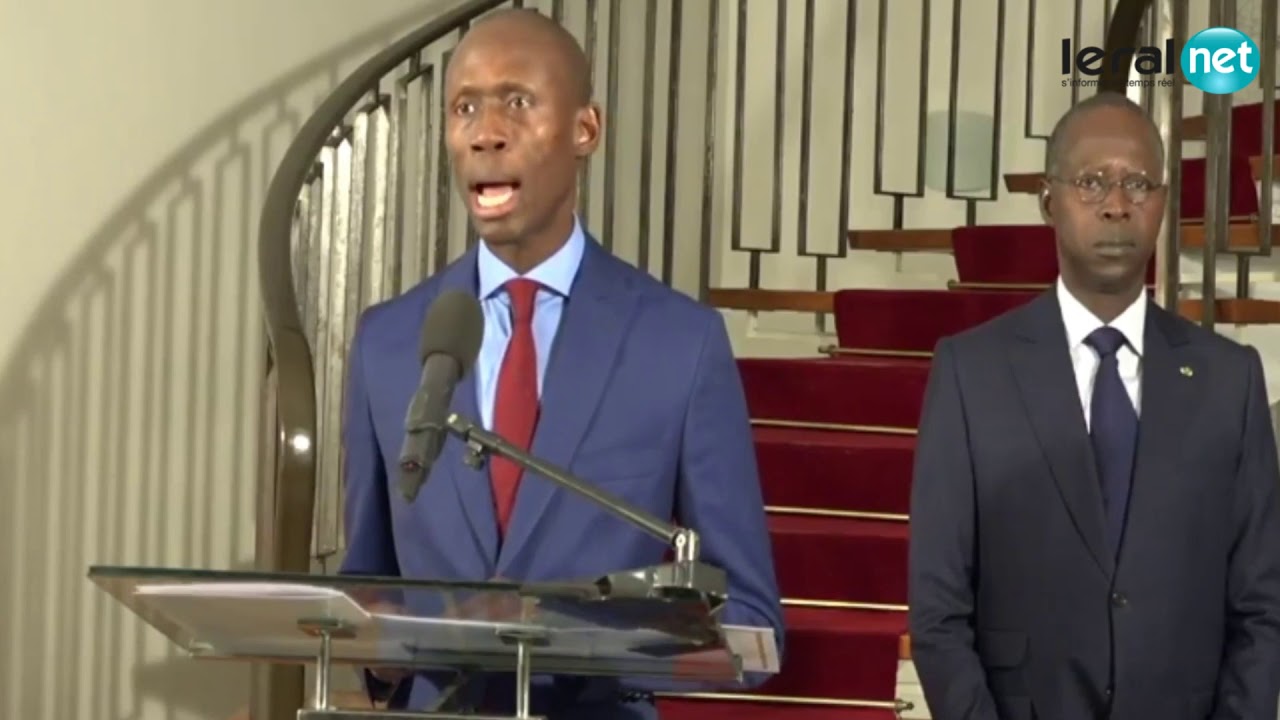 Discours Maxime Jean Simon Ndiaye