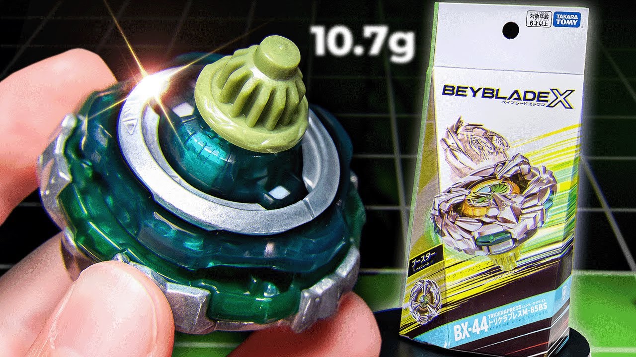 I Got The MOST METAL X Beyblade!? TriceraPress M-85BS UNBOXING + BATTLES!!