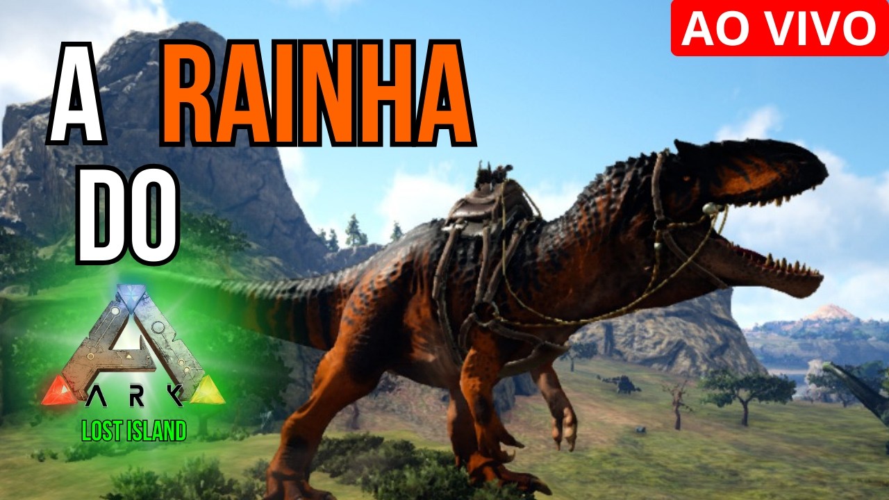 ツThe Hiru AO VIVO jogando Ark Survival Evolved | HOJE Eu domo o EVO GIGA Ark Lost Island