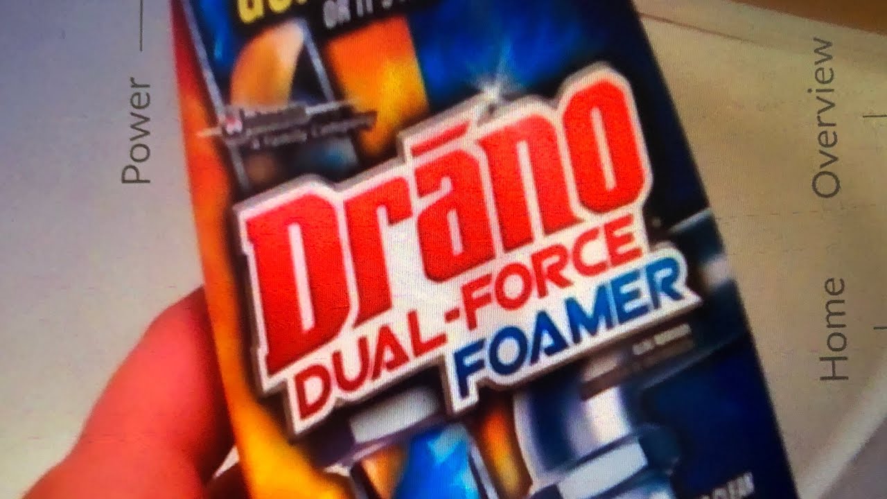 #Drano #slowdrain #johnsonjohnson Drano Dual- Force FOAMER time lapse