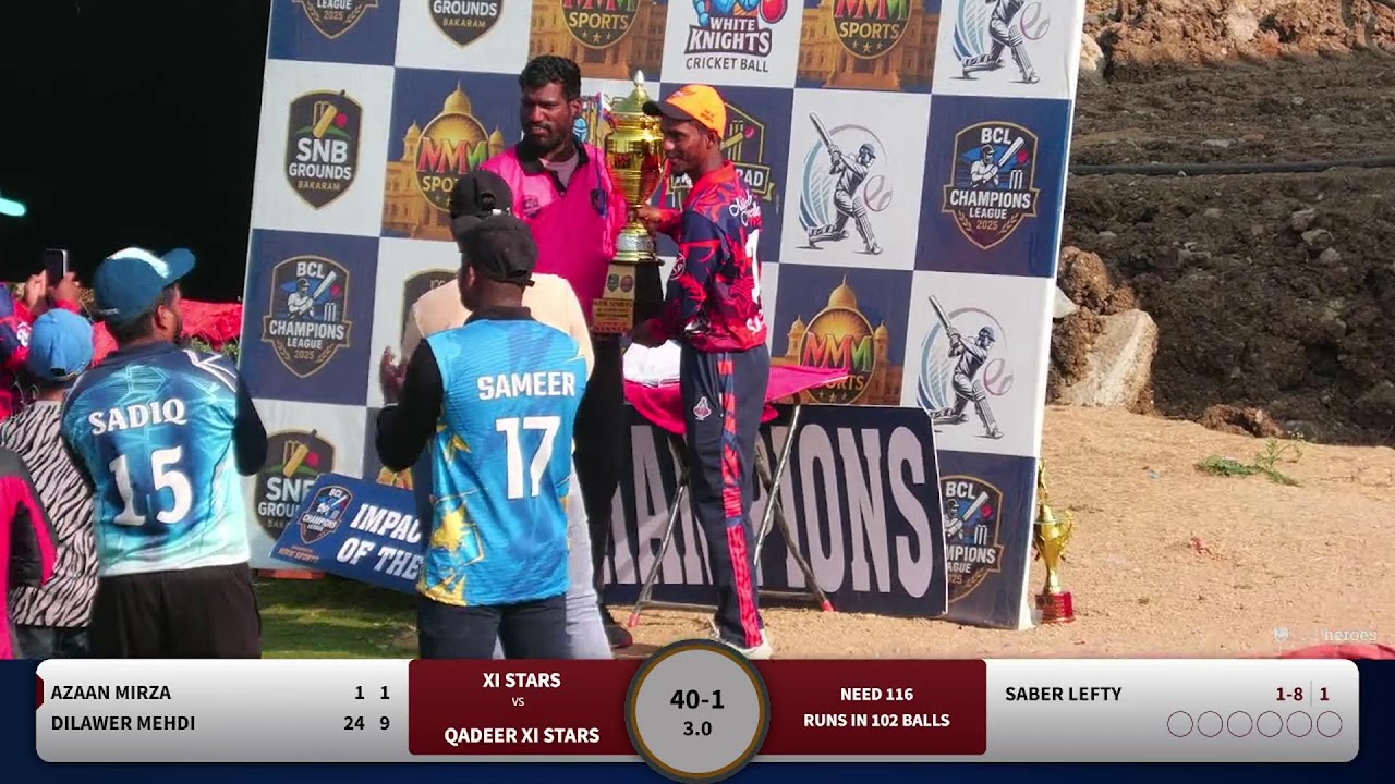 XI STARS VS QADEER XI STARS