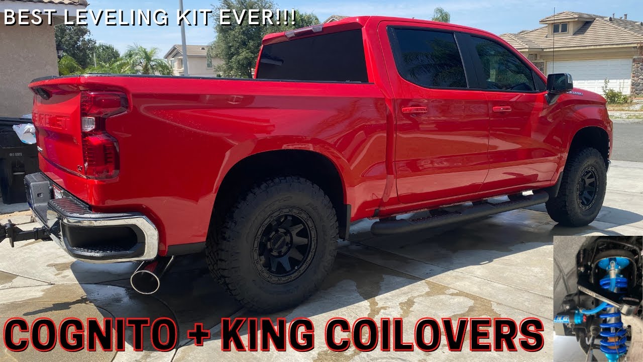 Комплект для регулировки подвески Cognito KING Coilover на моем Chevrolet 1500 Duramax 2021 года!...