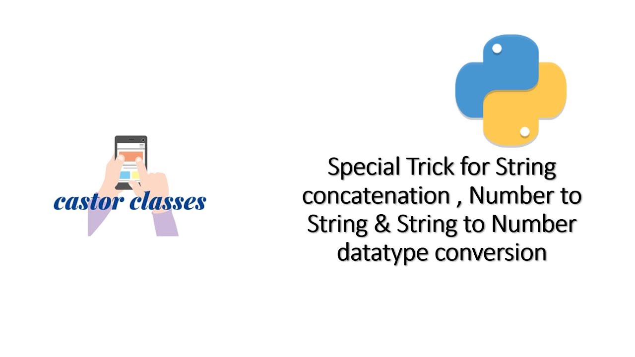 Int to String ,Float to String ,String to Int  & String to Float conversion | Castor Classes