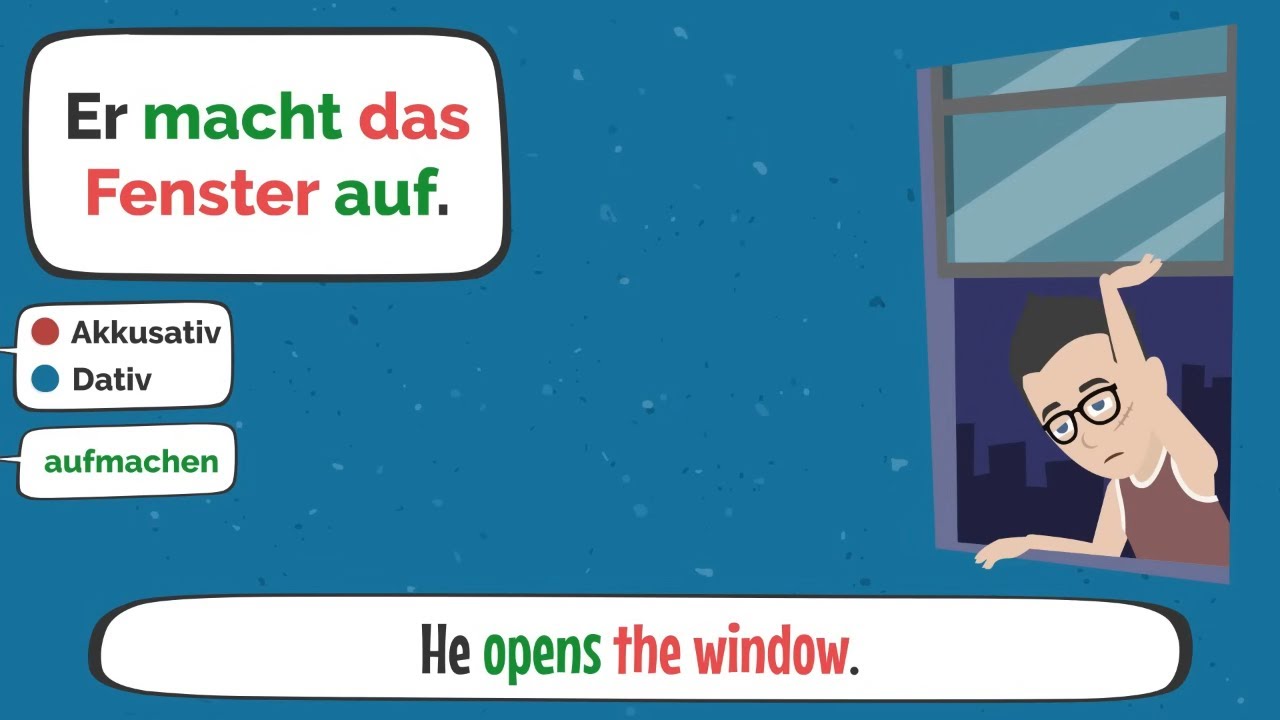 Deutsch lernen | anmachen, ausmachen, aufmachen, zumachen, .......
