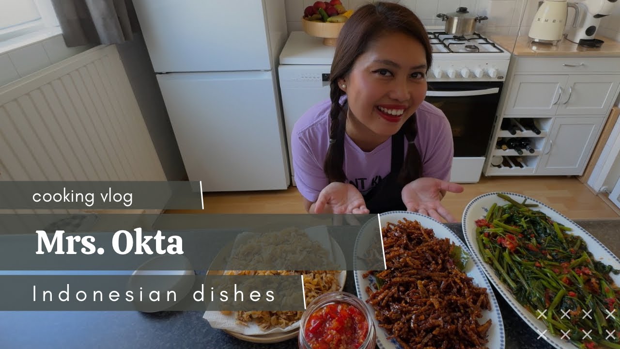 Making 100% Indonesian dishes for my 🇮🇩🇳🇱 family’s dinner