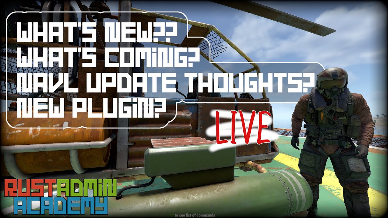 🔥 Rust Admin Academy AMA Live | Plugins, Updates & What’s Next 🔥
