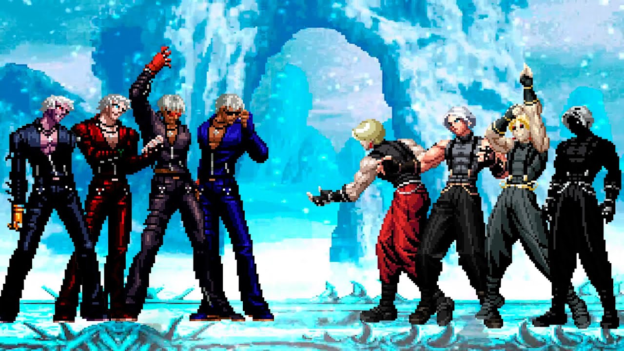 [KOF Mugen] K' Team vs Andel Bernstein Team