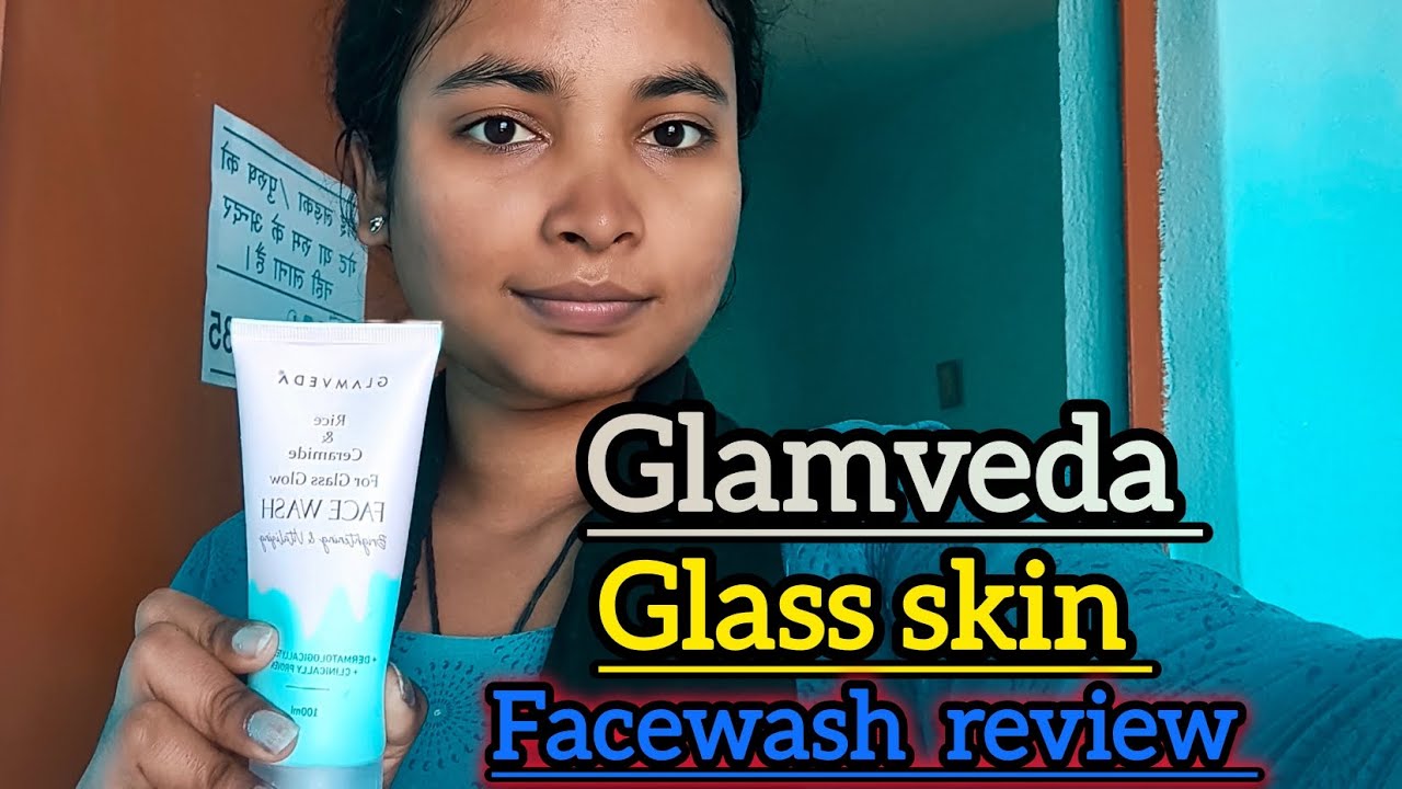 Glamveda glass skin facewash review 🥰 #manisha #manishamahtovlog#glamvedafacewash#jharkhandvlogger 
