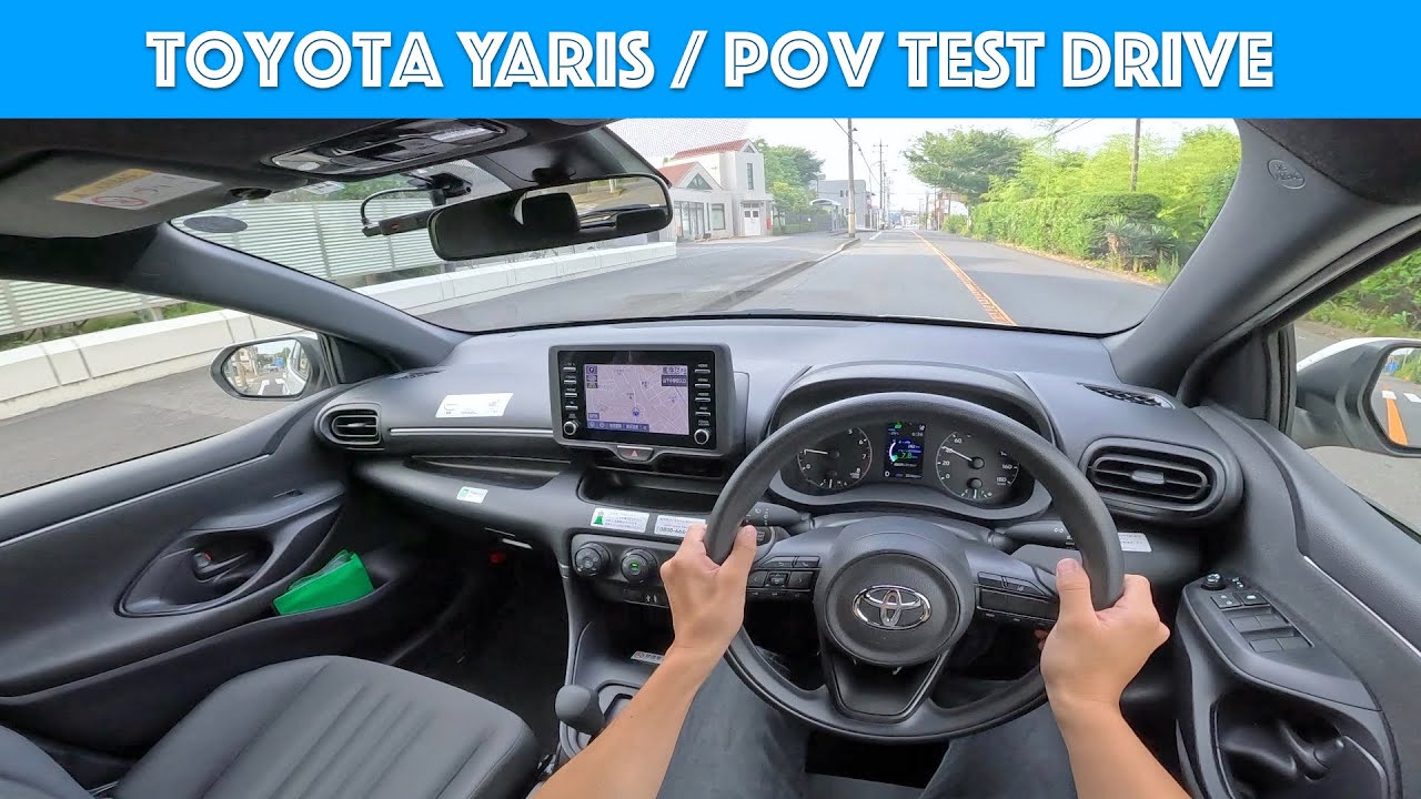 2020 Toyota Yaris  - Test Drive - POV with Binaural Audio