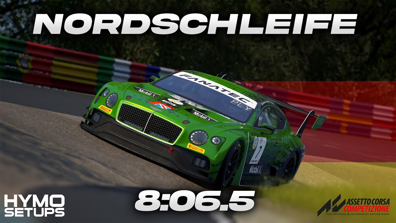 ACC Hotlap | Bentley Continental GT3  @ Nordschleife | V1.10 | Assetto Corsa Competizone