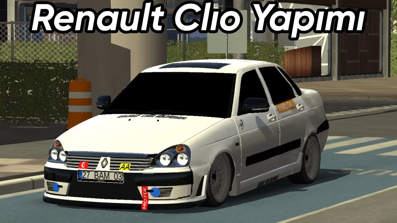 Car Parking'de Renault Clıo Yapımı Çok Basit